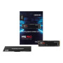 SSD, SAMSUNG, 990 PRO, 1TB, M.2, PCIE, NVMe, MLC, Write speed 6900 MBytes/sec, Read speed 7450 MBytes/sec, 2.3mm, TBW 600 TB, MTBF 1500000 hours, MZ-V9P1T0BW