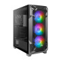 Case, ANTEC, DF600 FLUX, MidiTower, Not included, ATX, MicroATX, MiniITX, 0-761345-80060-0