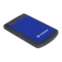 External HDD, TRANSCEND, StoreJet, 1TB, USB 3.0, Colour Blue, TS1TSJ25H3B
