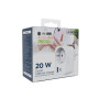 CHARGER USB UNIVERSAL 20W WHT/2P AC TA-ACPDQC20-01-W GEMBIRD