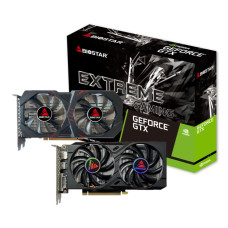 Graphics Card, BIOSTAR, NVIDIA GeForce GTX 1660 TI, 6 GB, GDDR6, 192 bit, PCIE 3.0 16x, GPU 1500 MHz, Dual Slot Fansink, 1xDVI-D, 1xHDMI, 1xDisplayPort, VN1666TF69 Graphics Card, BIOSTAR, NVIDIA GeForce GTX 1660 TI, 6 GB, GDDR6, 192 bit, PCIE 3.0 16x, GPU 1500 MHz, Dual Slot Fansink, 1xDVI-D, 1xHDMI, 1xDisplayPort, VN1666TF69