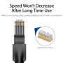 PATCH CABLE CAT.6 UTP/1.5M BLACK IBEBG VENTION