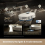 VACUUM CLEANER ROBOT ULTRA/MATRIX 10 RLX95CE-WHITE DREAME