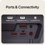 LCD Monitor, LG, 27 , 1920 x 1080 pixels, Full HD, Native aspect ratio 16:9, LCD, Flat, 27G550B-B