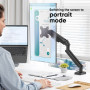 MONITOR ACC DESK MOUNT/13-32 BLACK G45-B ONKRON