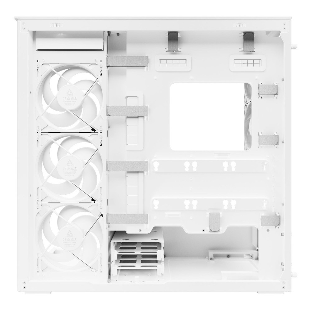 Case, ARCTIC, Xtender (White), MidiTower, Case product features Transparent panel, Not included, Colour White, ACPCC00014A Case, ARCTIC, Xtender (White), MidiTower, Case product features Transparent panel, Not included, Colour White, ACPCC00014A