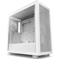 Case, NZXT, H7 Flow, MidiTower, ATX, EATX, MicroATX, MiniITX, Colour White, CM-H72FW-01