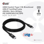 CABLE USB-C TO USB-C 2M/M/M CAC-1575 CLUB3D CABLE USB-C TO USB-C 2M/M/M CAC-1575 CLUB3D