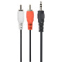 CABLE AUDIO 3.5MM TO 2RCA 1.5M/CCA-458 GEMBIRD