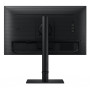 LCD Monitor, SAMSUNG, S24A600NAU, 24, Business, Panel IPS, 2560x1440, 16:9, 75 Hz, Swivel, Pivot, Height adjustable, Tilt, Colour Black, LS24A600NAUXEN