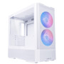 Case, LIAN LI, LANCOOL 207, MidiTower, Case product features Transparent panel, Not included, ATX, MicroATX, MiniITX, Colour White, G99.LAN207RW.00