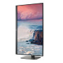 LCD Monitor, AOC, 27, Panel VA, 2560x1440, 16:9, 75 Hz, Matte, 4 ms, Speakers, Swivel, Pivot, Height adjustable, Tilt, Colour Black, Q27V5N/BK