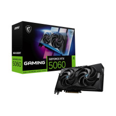 Graphics Card, MSI, NVIDIA, GeForce RTX 5060, 8 GB, GDDR7, 128 bit, PCI Express x16 5.0, Active, RTX50608GGAMINGOC