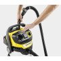 Vacuum Cleaner, KARCHER, Suction power 315 AW, Dust capacity 30 L, Drum vacuum, Cleaning type Dry&wet, Dust container Bagless, Colour Black/Yellow/Silver, 1.628-385.0
