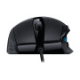 MOUSE USB OPTICAL G402/BLACK 910-004068 LOGITECH