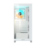 Case, GIGABYTE, MidiTower, Case product features Transparent panel, ATX, MicroATX, MiniITX, Colour White, GB-C500PIST