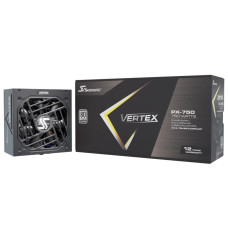 Power Supply, SEASONIC, VERTEX PX, 750 Watts, Efficiency 80 PLUS PLATINIUM, MTBF 100000 hours, VERTEXPX-750