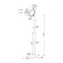 TABLET ACC FLOOR STAND/FL15-625WH1 NEOMOUNTS