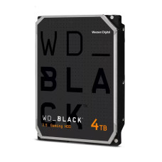 HDD, WESTERN DIGITAL, Black, 4TB, SATA 3.0, 256 MB, 7200 rpm, 3,5, WD4006FZBX