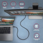 CABLE USB-C TO USB-C 1M 100W/BLACK BUCM32-CM10AB AXAGON