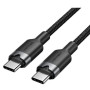 CABLE USB-C TO USB-C/2M BLACK TRDBH VENTION