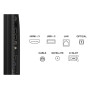 TV Set, TCL, 43 , 4K Ultra HD, 3840 x 2160 pixels, Flat, 16:9, QLED, 43T69C