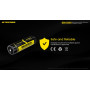 BATTERY RECH. LI-ION 3.6V/NL2150RX(5000MAH) NITECORE