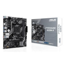 Mainboard, ASUS, AMD A520, SAM4, Micro-ATX, Memory DDR4, Memory slots 2, 1xPCI-Express 3.0 1x, 1xPCI-Express 3.0 16x, 1xM.2, 1xHDMI, 2xUSB 2.0, 4xUSB 3.1, 2xPS/2, 1xRJ45, 3xAudio port, PRIMEA520M-R