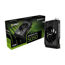 Graphics Card, PALIT, NVIDIA GeForce RTX 5050, 8 GB, GDDR6, 128 bit, PCIE 5.0 16x, Single Slot Fansink, NE65050019P1-GB2070F