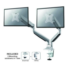 MONITOR ACC DESK MOUNT 10-32/NM-D750DSILVER NEOMOUNTS