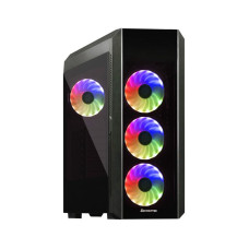 Case, CHIEFTEC, Scorpion 3 GL-03B-OP, MidiTower, Not included, ATX, MicroATX, MiniITX, Colour Black, GL-03B-OP