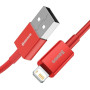 CABLE LIGHTNING TO USB 1M/RED CALYS-A09 BASEUS