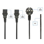 CABLE POWER SPLITTER VDE 2M/PC-186-ML6 GEMBIRD