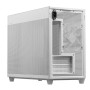 Case, ASUS, Prime AP201, MiniTower, Not included, MicroATX, MiniITX, Colour White, PRIMEAP201