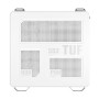 Case, ASUS, TUF Gaming GT502 Horizon, MidiTower, Case product features Transparent panel, Not included, ATX, MicroATX, MiniITX, Colour White, TUFGAMGT502HORIZONWHT