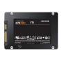 SSD, SAMSUNG, 870 EVO, 1TB, SATA, SATA 3.0, MLC, Write speed 530 MBytes/sec, Read speed 560 MBytes/sec, 2,5, TBW 600 TB, MTBF 1500000 hours, MZ-77E1T0B/EU