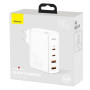 MOBILE CHARGER WALL 2C+2U 100W/WHITE CCGAN2P-L02 BASEUS