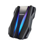 External HDD, ADATA, AHD770G-1TU32G1CBK, 1TB, USB 3.2, Colour Black, AHD770G-1TU32G1-CBK