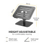 NB ACC DESK STAND/BLACK 100138881 FELLOWES
