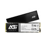 SSD, AGI, 750xTBW rating, MTBF 2000000 h, Read speed 7400 MB/s, Write speed 5200 MB/s, NVMe Yes, PCI Express 4.0, M.2, 1000 GB, AGI1T0G44AI828-CB