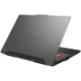 Notebook, ASUS, TUF, Gaming A15, FA507NUR-LP051W, CPU Ryzen 7, 7435HS, 3100 MHz, 15.6, 1920x1080, RAM 16GB, DDR5, 4800 MHz, SSD 512GB, NVIDIA GeForce RTX 4050, 6GB, ENG, Windows 11 Home, Grey, 2.2 kg, 90NR0JP5-M00810