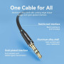 CABLE AUDIO 3.5MM TO 3.5MM/0.5M BAXBD VENTION