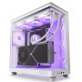 Case, NZXT, H6 Flow RGB, MidiTower, Case product features Transparent panel, Not included, ATX, MicroATX, MiniITX, Colour White, CC-H61FW-R1