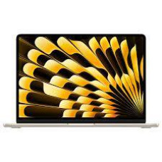 Notebook, APPLE, MacBook Air, CPU Apple M3, 13.6, 2560x1664, RAM 8GB, SSD 256GB, 8-core GPU, Integrated, ENG, macOS Sonoma, Starlight, 1.24 kg, MRXT3ZE/A
