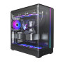 Case, MONTECH, micro ATX/Mini-ITX, Black, Midi Tower, PC, KING 45 PRO, KING45PRO(B)