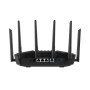 Wireless Router, ASUS, RT-BE90U BE9400 AiMesh, Wi-Fi 7 (802.11be), Data speed 9400 Mbit/s, Ethernet WAN Yes, WAN connection type RJ-45, Ethernet LAN Yes, 4xLAN ports, USB port Yes, 90IG0A30-MO9C10