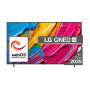 TV Set, LG, 86, 4K/Smart, 3840x2160, Wireless LAN, Bluetooth, webOS, Black, 86QNED80A3A