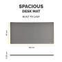 DESK MAT BREYTA/GREY 100139321 FELLOWES