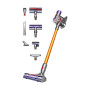 Vacuum Cleaner, DYSON, V8 Absolute, Dry, 2-in-1 stick vacuum, Silver/Yellow, Bagless, Battery, 2.63 kg, 476547-01