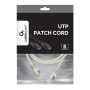 PATCH CABLE CAT6 UTP 1.5M/GREY PP6U-1.5M GEMBIRD